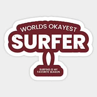 surfing Sticker